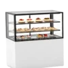 Vitrine Réfrigérée à 4 Faces avec Base 100 Serie Integra - 1000 x 600 x 1100 mm et Sans Accès Frontal - Sayl