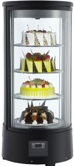 Vitrine Réfrigérée à Gâteaux - 72 L Rotative - Combisteel