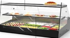 Vitrine Réfrigérée Horizontale Positive - 1000 x 882 x 500 mm - Sans Meuble Inférieur - Sayl