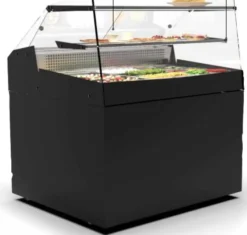 Vitrine Réfrigérée Horizontale Positive - 1000 x 882 x 500 mm - Avec Meuble Inférieur - Sayl