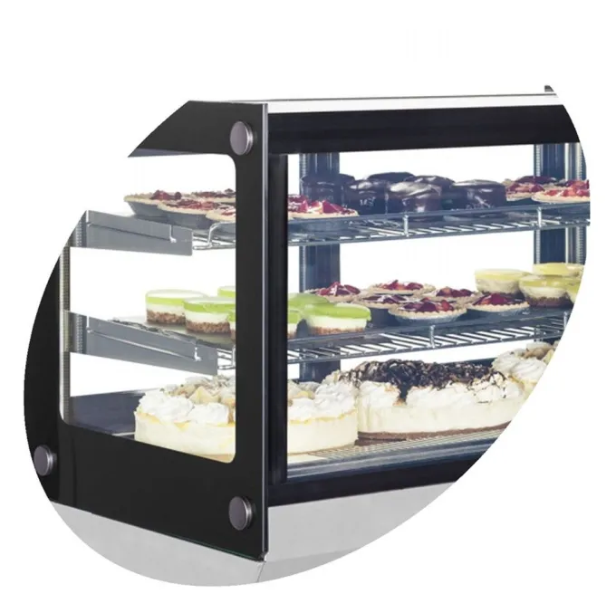 Vitrine réfrigérée LCT900F/BLACK - TEFCOLD