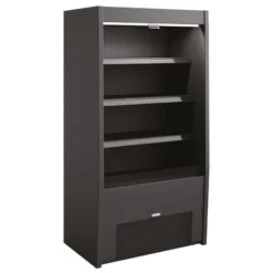 Vitrine Réfrigérée Murale Noire - Largeur 980mm - Sofraca