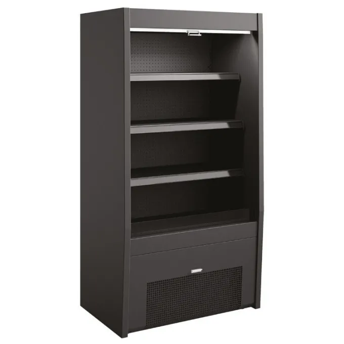 Vitrine Réfrigérée Murale Noire - Largeur 980mm - Sofraca