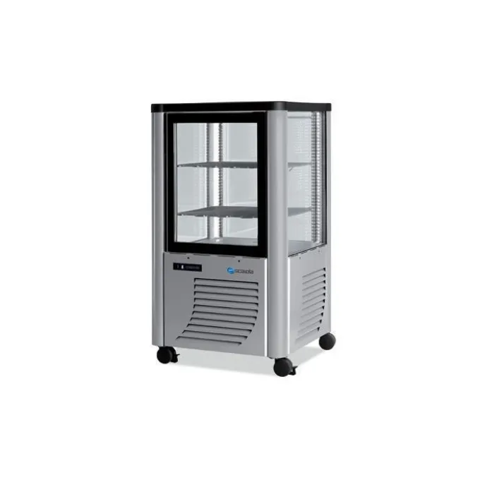 Vitrine Réfrigérée Négative 230 L - 4 Faces Vitrées - Furnotel