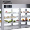 Vitrine Réfrigérée 3 Niveaux avec Base Isolée et Portes Battantes - Distform