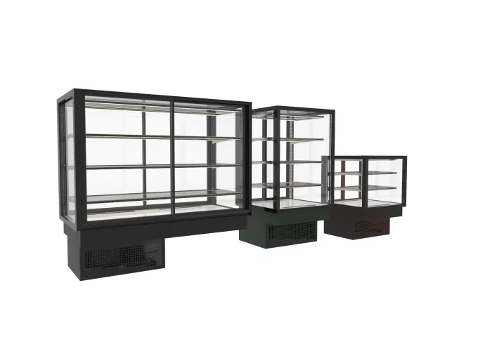 Vitrine Réfrigérée Ouverte Série Drop-In 3 Niveaux - 600x850 mm - SAYL