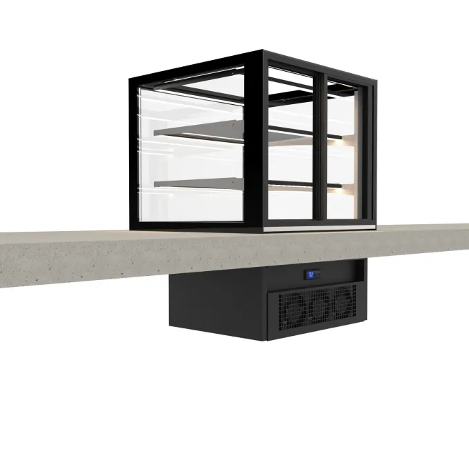 Vitrine Réfrigérée Ouverte Série Drop-In 3 Niveaux - 600x850 mm - SAYL