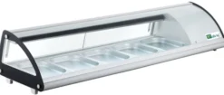 Vitrine Réfrigérée à Poser Portes Coulissantes GN 1/2 - L 1754 mm - AFI Collin Lucy