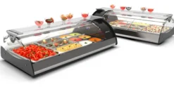Vitrine Réfrigérée pour Libre Service - 3GN 1/1x65 - éclairage Led - Sayl