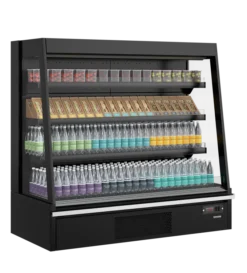 Vitrine réfrigérée pour supermarché Galaxy+ GPL14 Noir HC - Tefcold