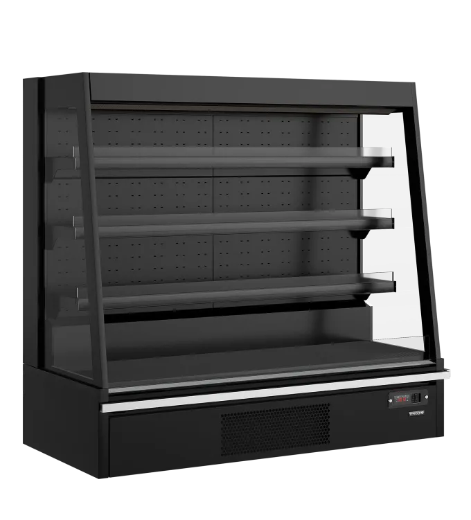 Vitrine réfrigérée pour supermarché Galaxy+ GPL14 Noir HC - Tefcold