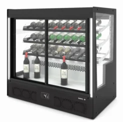 Vitrine Réfrigérée pour Vin Série COMPAK Accès Porte Arrière - 1015x950 mm - SAYL