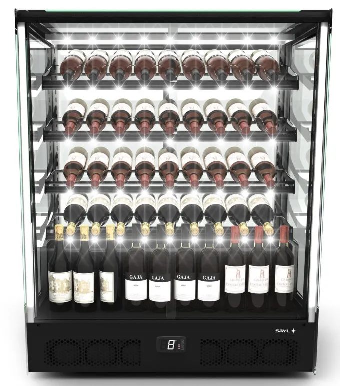 Vitrine Réfrigérée pour Vin Série PAK Accès Porte Arrière - 1015x1240 mm - SAYL