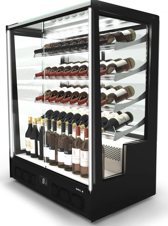 Vitrine Réfrigérée pour Vin Série PAK Accès Porte Arrière - 1015x1240 mm - SAYL