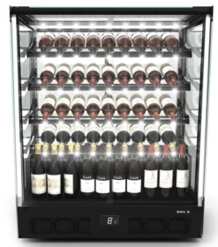 Vitrine Réfrigérée pour Vin Série PAK Accès Porte Avant - 1015x1240 mm - SAYL