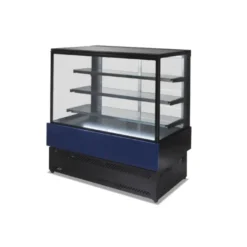 VITRINE RÉFRIGÉRÉE SÉRIE LUXE - VITRAGE DROIT - POSITIVE +2° / +4°C - LARG. 646 MM - Isotech