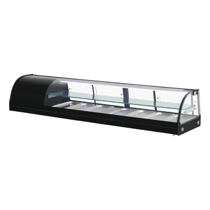 Vitrine Réfrigérée à Tapas Pro - 5 x GN 1/3 - Polar