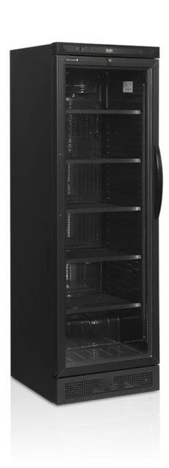 Vitrine Réfrigérée Vitrée Réversible CEV425 - Couleur Noire - TEFCOLD