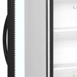 Vitrine Réfrigérée Vitrée Réversible CEV425 1 DEL L/H - Noire - TEFCOLD