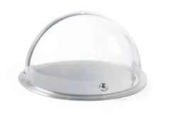 Vitrine ronde à couvercle coulissant roll-top 380x(H)240 mm - Hendi
