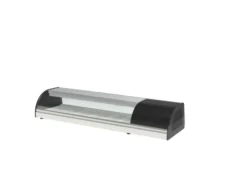 Vitrine à Sushis Inox avec 6 Bacs GN 1/3 - H 255 mm - Coreco