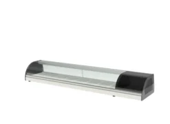 Vitrine à Tapas Inox avec 8 Bacs GN 1/3 - H 255 mm - Coreco