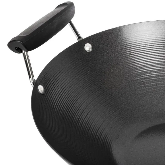 Wok Anti-Adhésif Base Plate 35 cm - Kitchen Craft