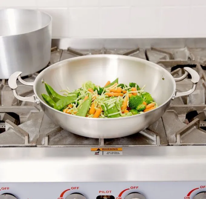 Wok de Service avec Poignées Miramar® Cookware Ø 32,1 cm - Pujadas