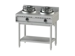 Wok Gaz Serie 600 - 2 Bruleurs - 2 x 13 kW - NAYATI