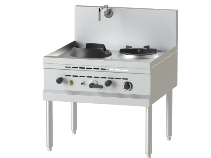 Wok Gaz Serie 900 - 1 x 33 kW + 1 x 13 kW - NAYATI