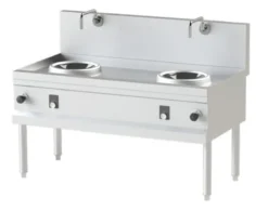 Wok Induction 2 Zones - 300 mm - 2 x 5 kW - NAYATI
