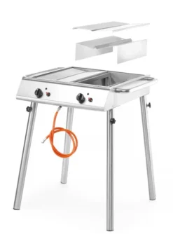 Xantos Gril à gaz, 9,5kW, 770x710x(H)870mm - Hendi